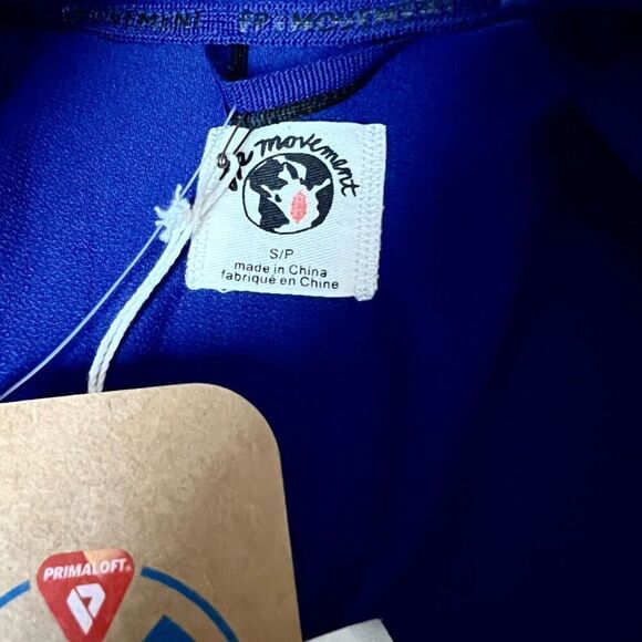 NWT Free People Movement Jacket Run Blue Size S - Picture 3 of 12